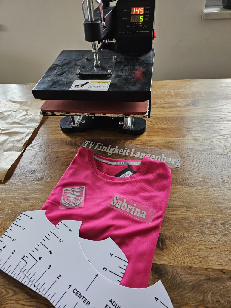 Neue T-Shirts für Übungsleiter