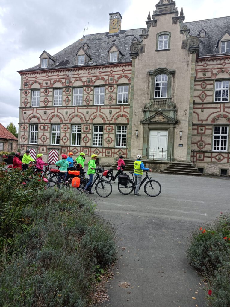 Die Radwandergruppe on Tour